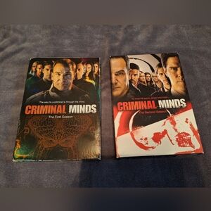 Criminal Minds The First & Second Seasons DVD.